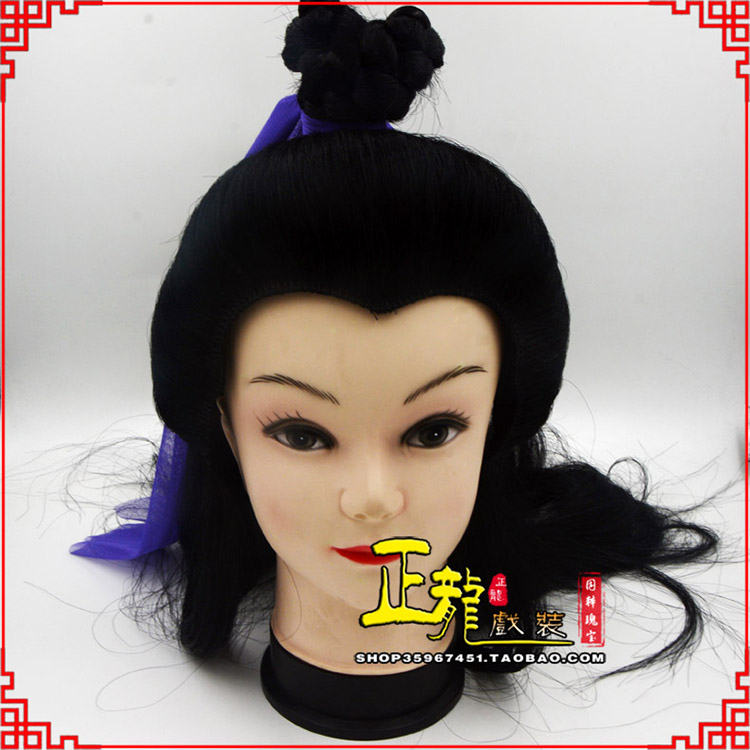 温江小生头套董永头套古装假发青年头套