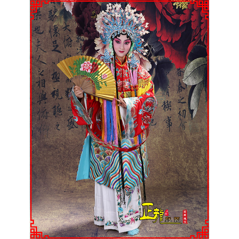 温江凤袍杨贵妃贵妃醉酒 软绉团凤女蟒